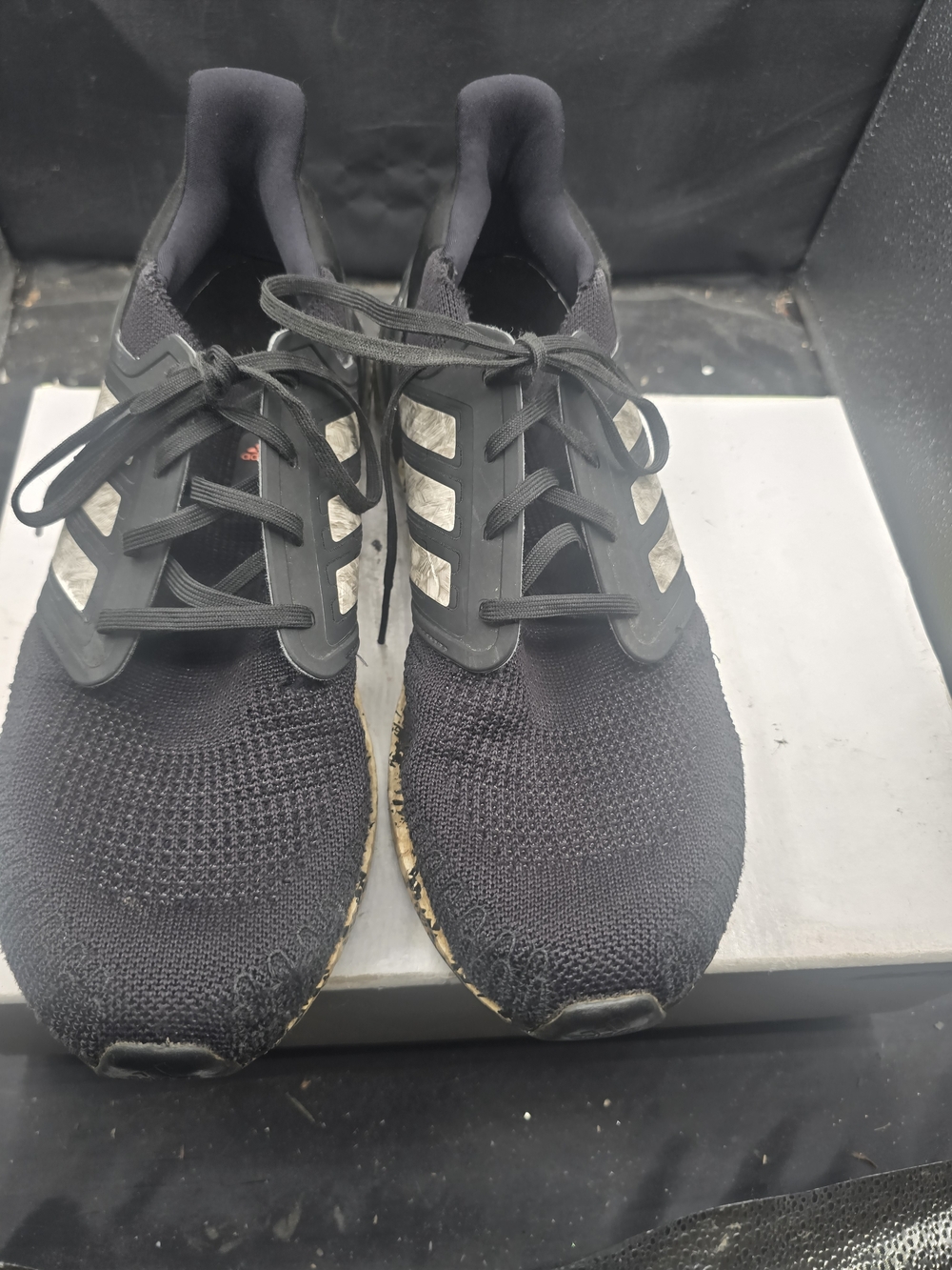 Adidas Men’s Black Running Sneakers